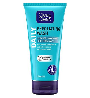 Clean  Clear Exfoliating Daily Wash 150ml