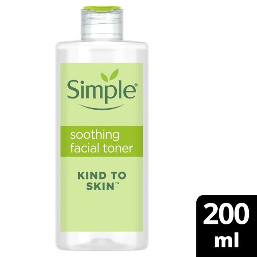 Simple Kind to Skin Alcohol Free Soothing Facial Toner 200ml