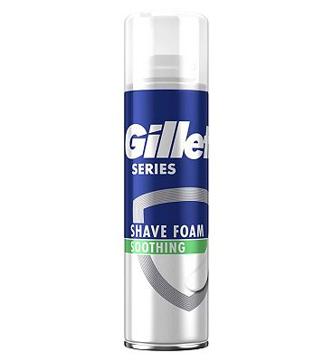 Gillette Series Sensitive Skin Shaving Foam with Aloe Vera 250ml