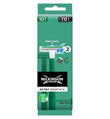 Wilkinson Sword Extra 2 Disposable Razors- Sensitive 10 Pack