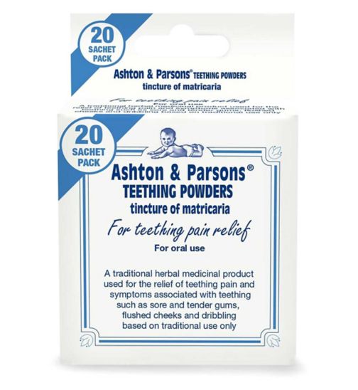 Ashton & Parsons Teething Powders - 20 Sachets
