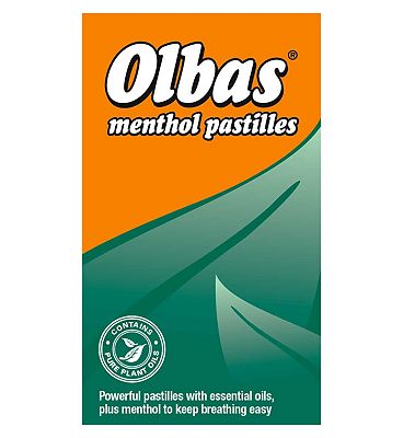 Click to view product details and reviews for Olbas Pastilles 45g.