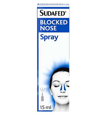 Sudafed Non Drowsy Decongestant Nasal Spray 15ml