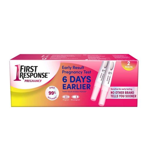 First Response Early Result Pregnancy Tests - 2 Pack