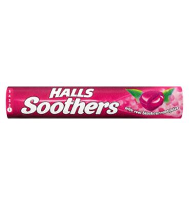 Halls Soothers - Blackcurrant
