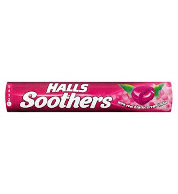 Halls Soothers - Blackcurrant