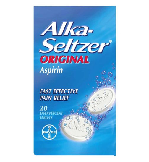 Alka-Seltzer Original 20 Effervescent Tablets