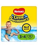 Huggies Little Swimmers, Size 3-4, 12 Pants, 7kg-15kg