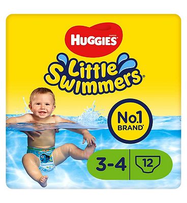 Huggies Little Swimmers Size 3-4 (7kg-15kg) - 12 Pants