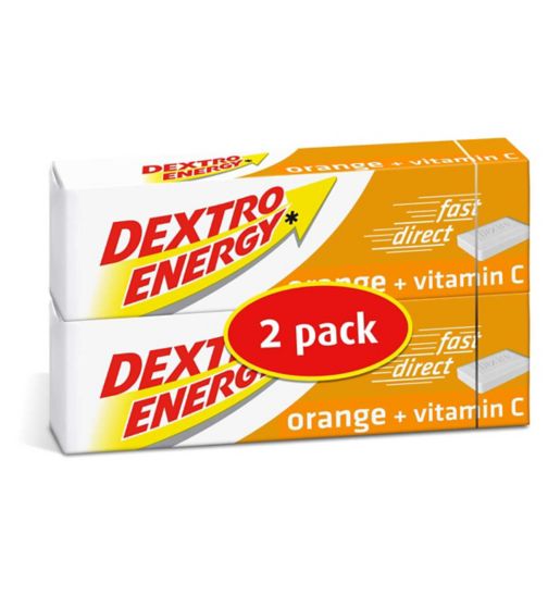 Dextro Energy Orange + Vitamin C 2 x 47g