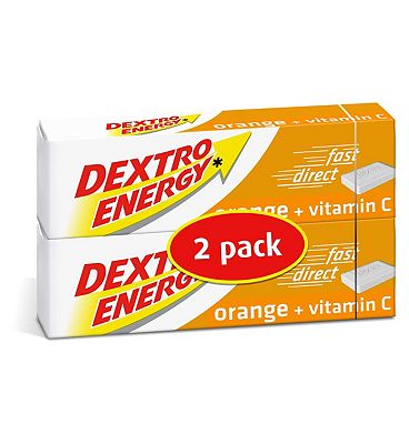 Dextro Energy Orange + Vitamin C 2 x 47g