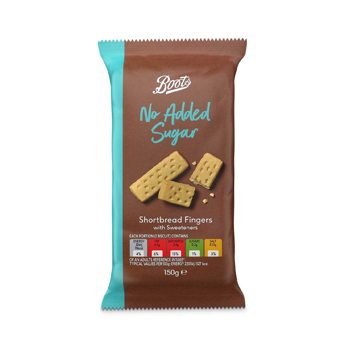 Boots No Added Sugar Shortbread Fingers
