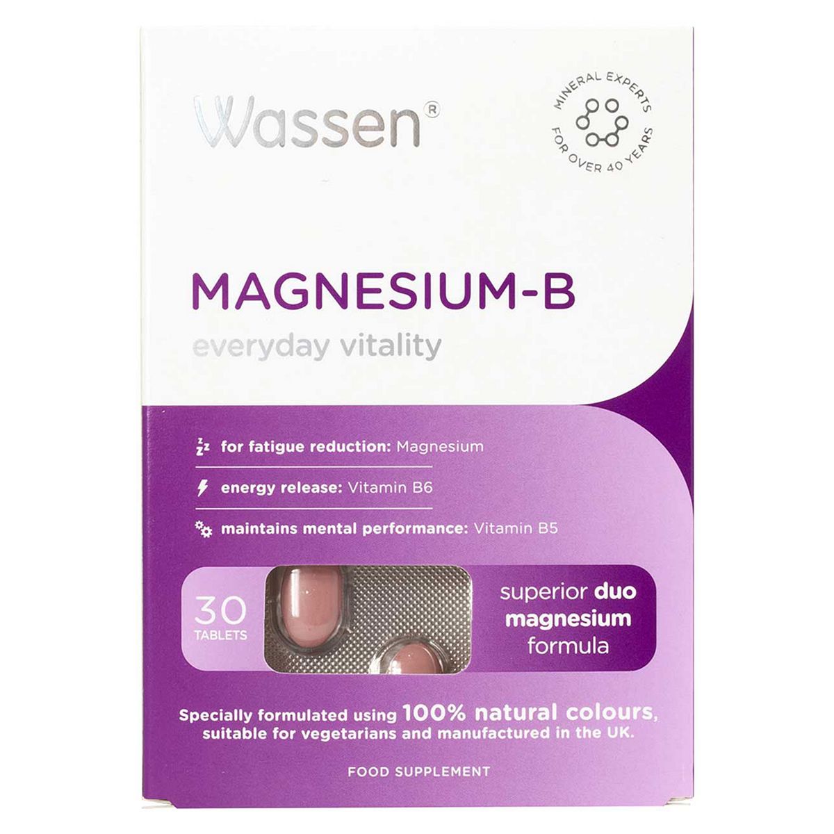 Wassen Magnesium-B 30 Tablets