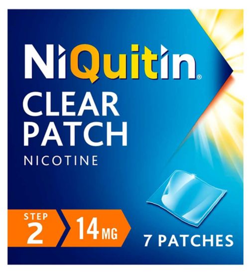 NiQuitin Clear 14 mg  7 Patches - Step 2