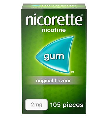 Nicorette Original 2mg Gum - 105 pieces