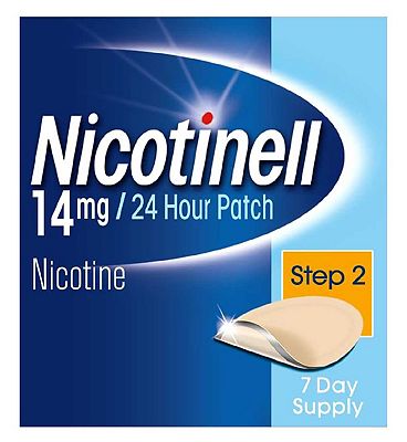 Nicotinell 24 Hour Patch 14mg Step 2 7 Day Supply