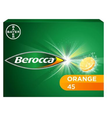 Berocca Orange 45 Effervescent Tablets Boots Ireland