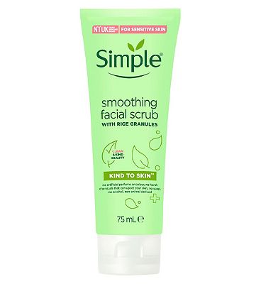 Simple Kind To Skin Smoothing Facial Scrub 75ml