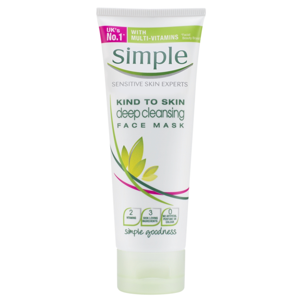 Simple Simple Kind To Skin Deep Cleansing Face 