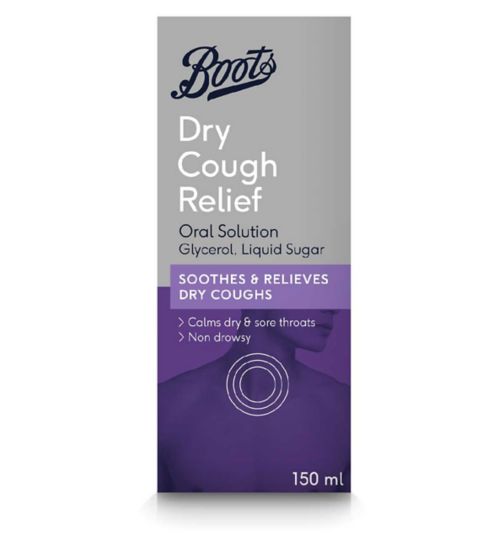 Boots Dry Cough Relief Oral Solution - 150ml