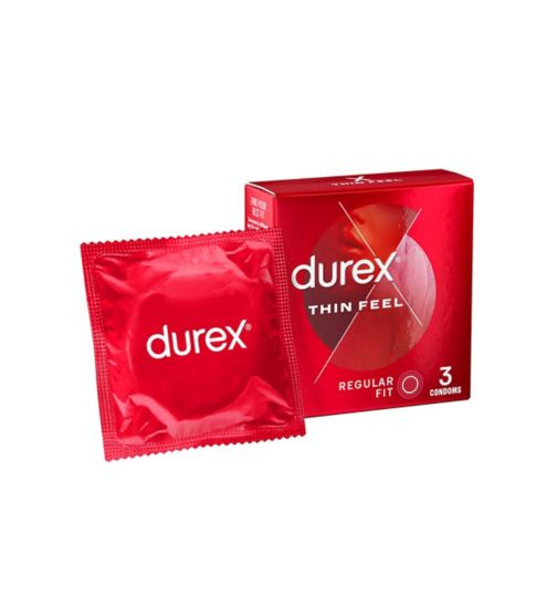 Durex Thin Feel Condoms - 3 Pack