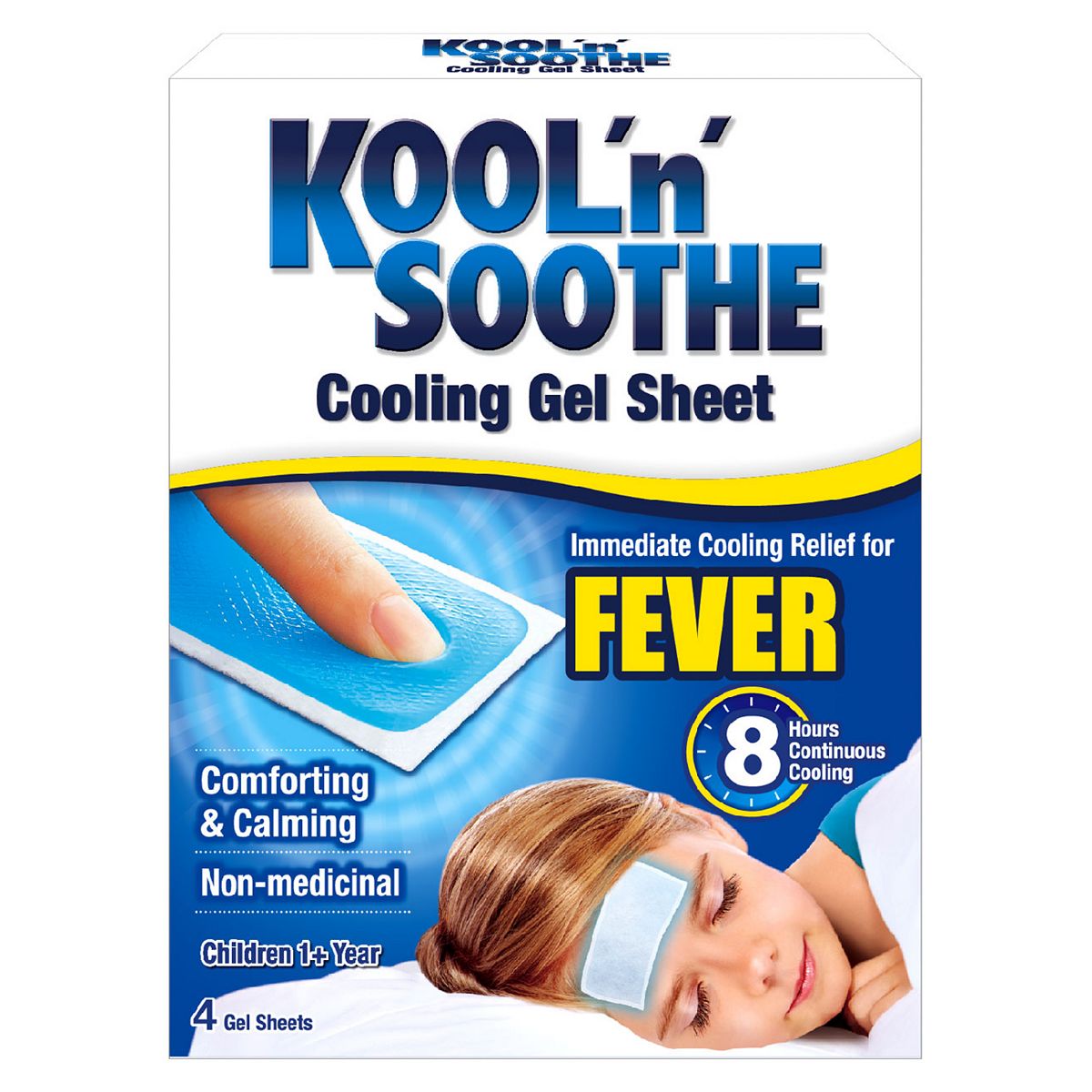 Kool N Soothe Kool 'n' Soothe Soft Gel Sheets - 4 Pack