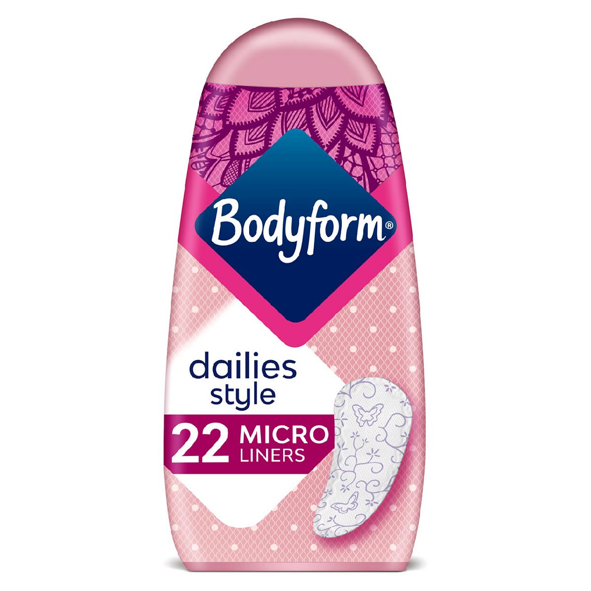 Bodyform Daily Fresh Liners Micro X22 - Extra Small
