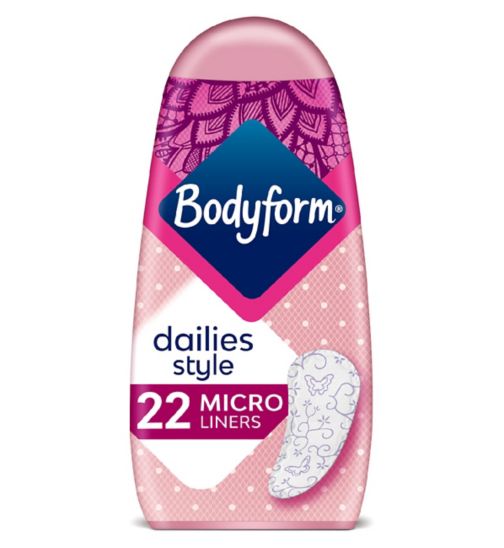 Bodyform Daily Fresh Liners Micro x22