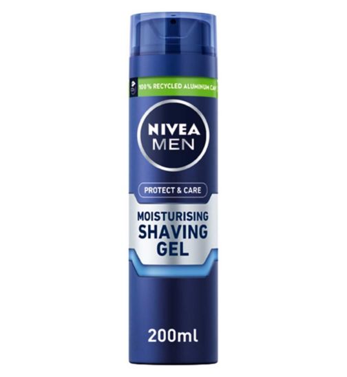 NIVEA MEN Protect & Care Moisturising Shaving Gel with Aloe Vera 200ml