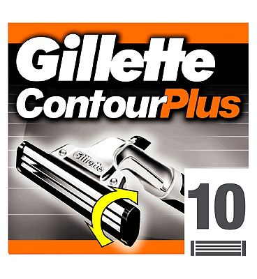 Gillette Contour Plus Replacement Razor Blades 10 Pack