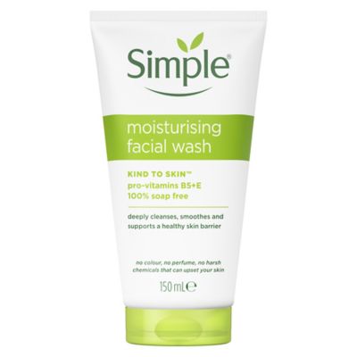 Simple Kind to Skin Moisturising Facial Wash 150ml (6)