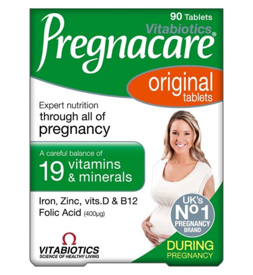 Vitabiotics Pregnacare Original - 90 Tablets