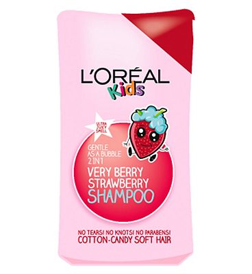 L'Oral Kids Extra Gentle 2in1 Very Berry Strawberry Shampoo 250ml