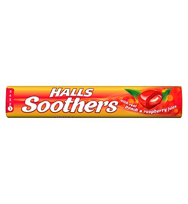 Halls Soothers - Peach & Raspberry