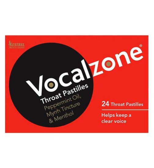 Vocalzone  Throat Pastilles - 24 pastilles