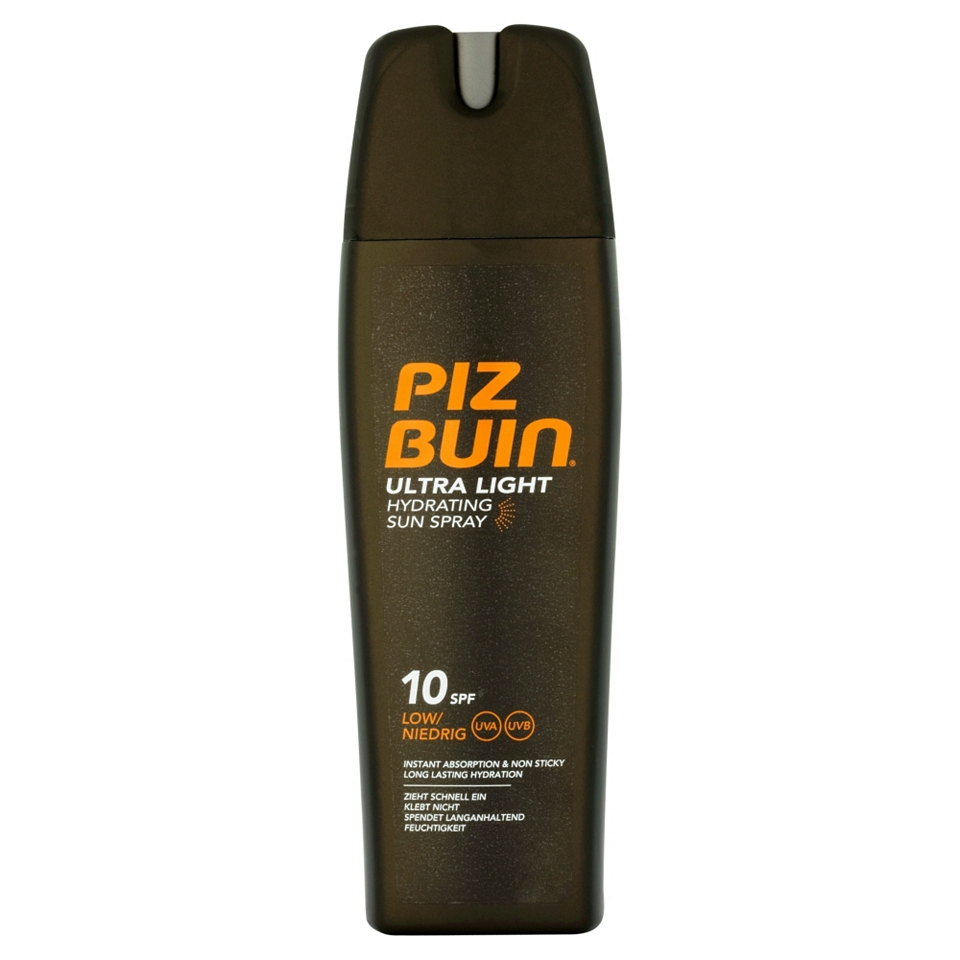 Piz Buin In Sun Moisturising Ultra Light Sun Spray SPF10 200ml   Boots