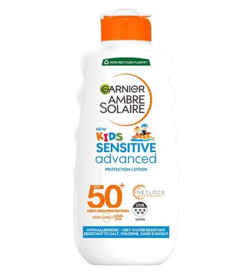 Ambre Solaire Kids Sensitive Sand Resistant Sun Cream SPF50+ 200ml