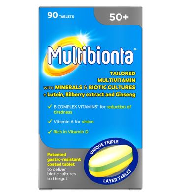 Seven Seas Multibionta 50+ - 90 Tablets