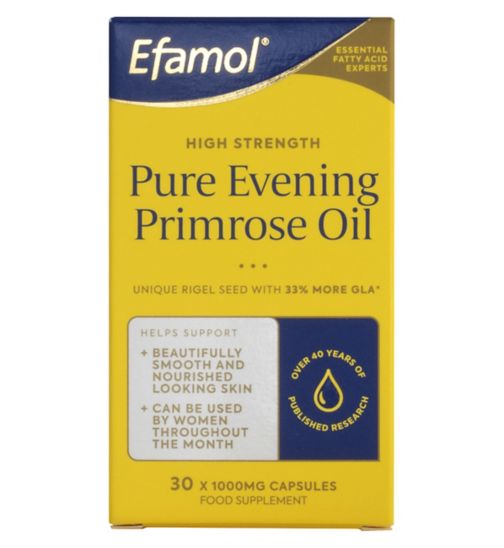 Efamol High Strength Pure Evening Primrose Oil 30 x 1000mg Capsules