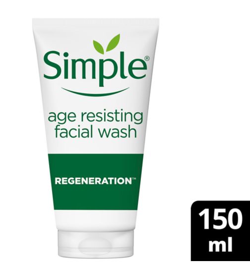 Simple Regeneration Age Resisting Facial Wash 150ml
