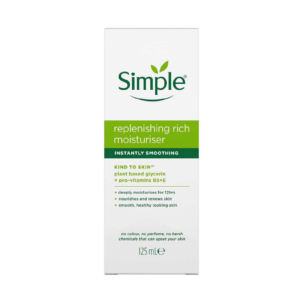 Simple Kind To Skin Replenishing Rich Moisturiser 125ml