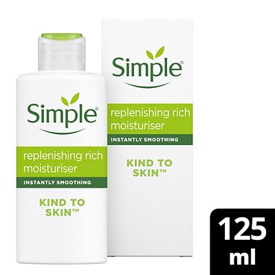 Simple Kind To Skin Replenishing Rich Moisturiser  125ml