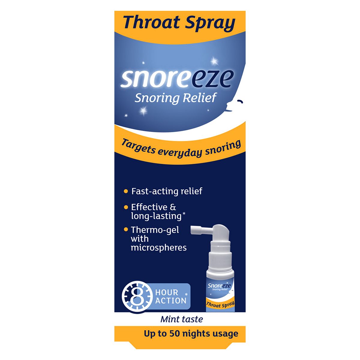 Snoreeze Snoring Relief Throat Spray 23.5Ml