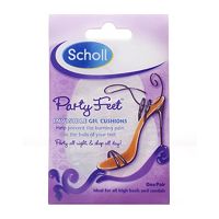 Scholl Party Feet Invisible Gel Cushions - 1 Pair