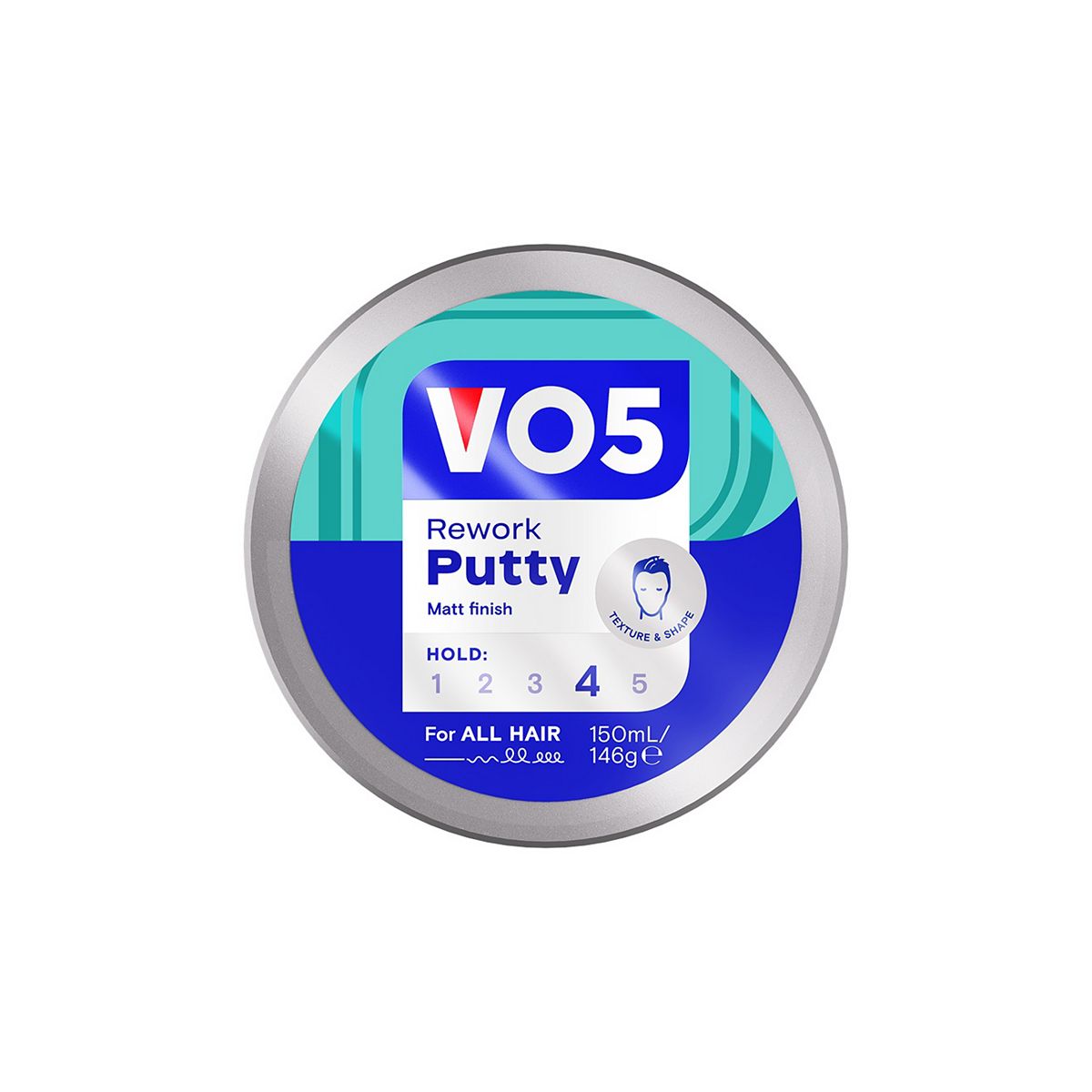 VO5 Reworkable Hold Hair Putty For Messy Texture 150ml