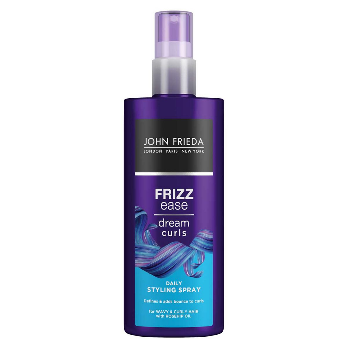 John Frieda Frizz Ease Dream Curls Daily Styling Spray200 Ml For Naturally Wavy & Curly Hair, 200ml