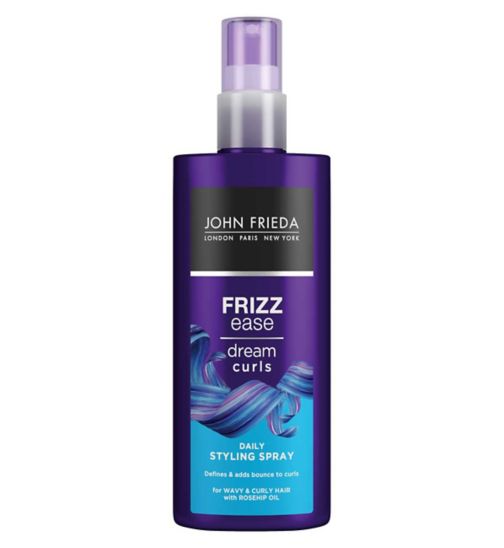 John Frieda Frizz Ease Dream Curls Daily Styling Spray 200ml for Naturally Wavy & Curly Hair