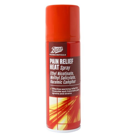 Boots Pharmaceuticals Pain Relief Heat Spray - 125ml