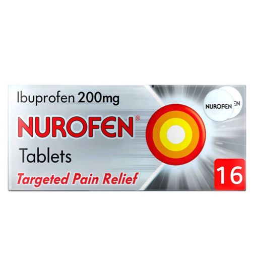 Nurofen Targeted Pain Relief Ibuprofen 200mg Tablets 16s