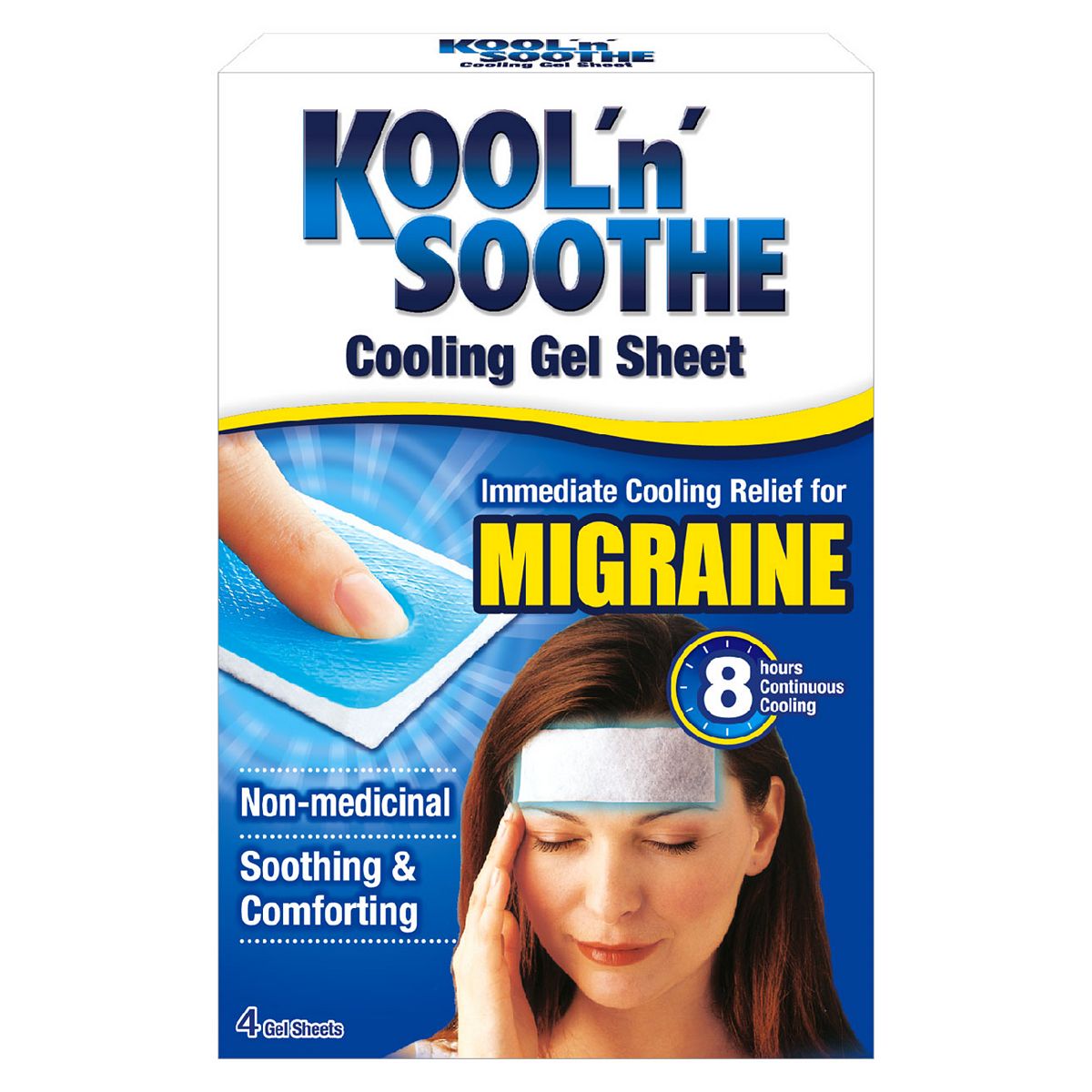Kool N Soothe Kool 'N' Soothe Migraine - 4 Pack